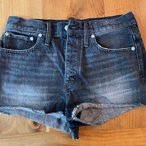 Madewell Relaxed Womens Denim Shorts in Calverley Wash Size 27 VGUC